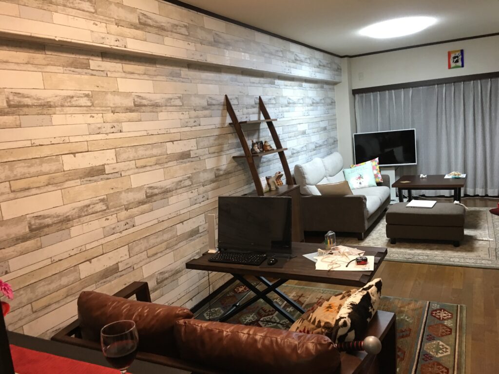 DIY後のリビング