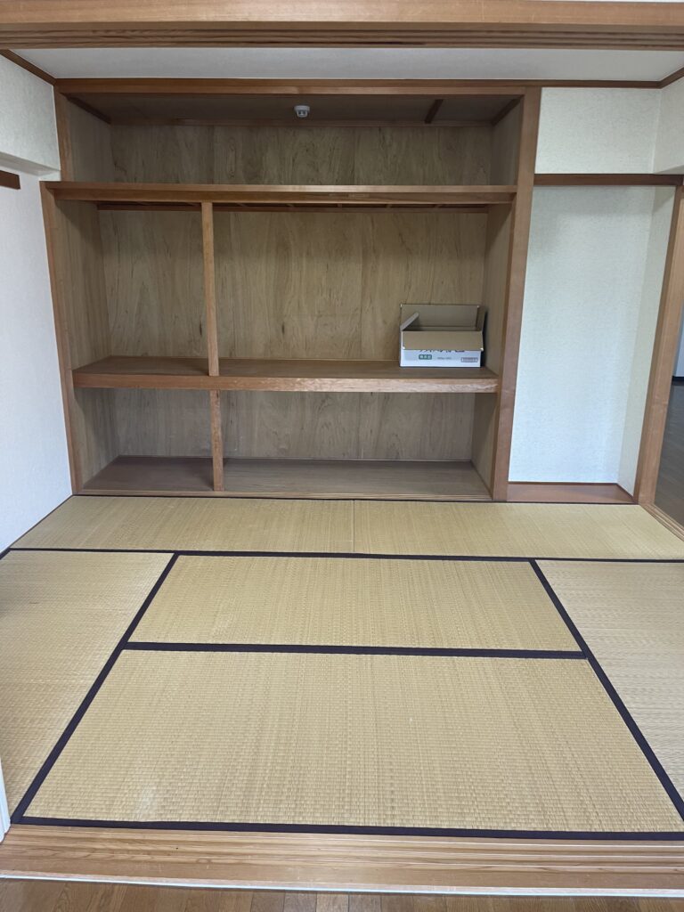 入居前の和室