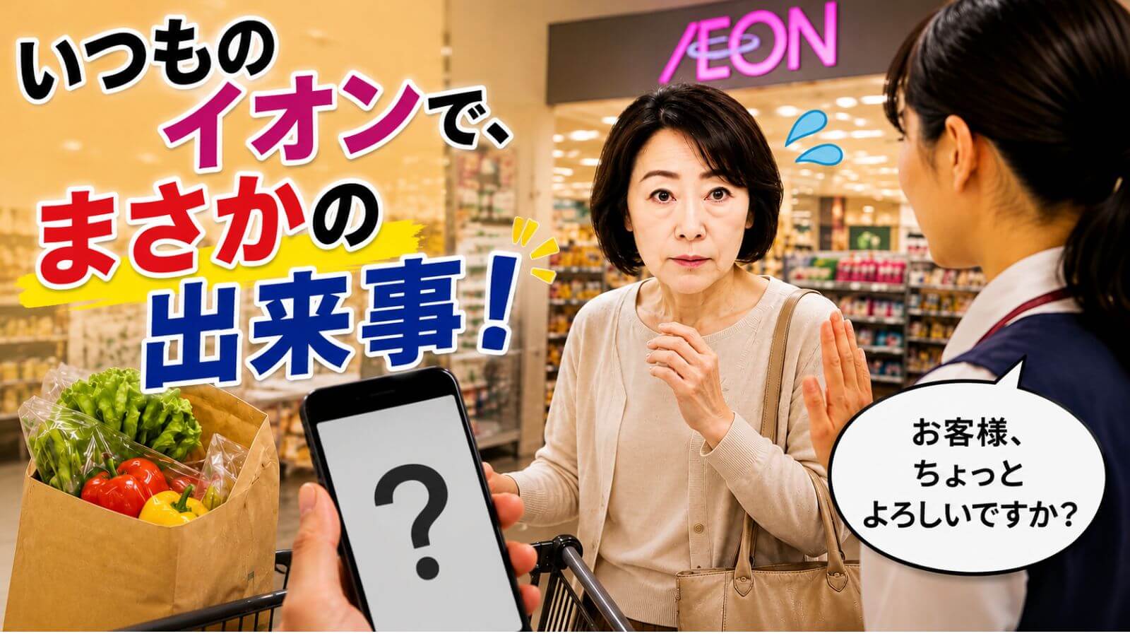 イオンでまさかの
